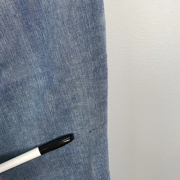 AMERICAN EAGLE Super Stretch Jogger Jeans Blue Medium Wash *As Is* Size 4 - Picture 11 of 13